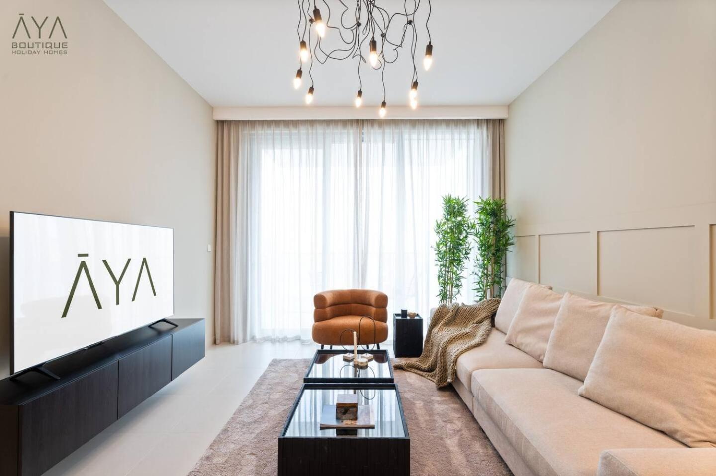 अपार्टमेंट Elegant Luxury With Stunning Views In Creek Harbour Dubai