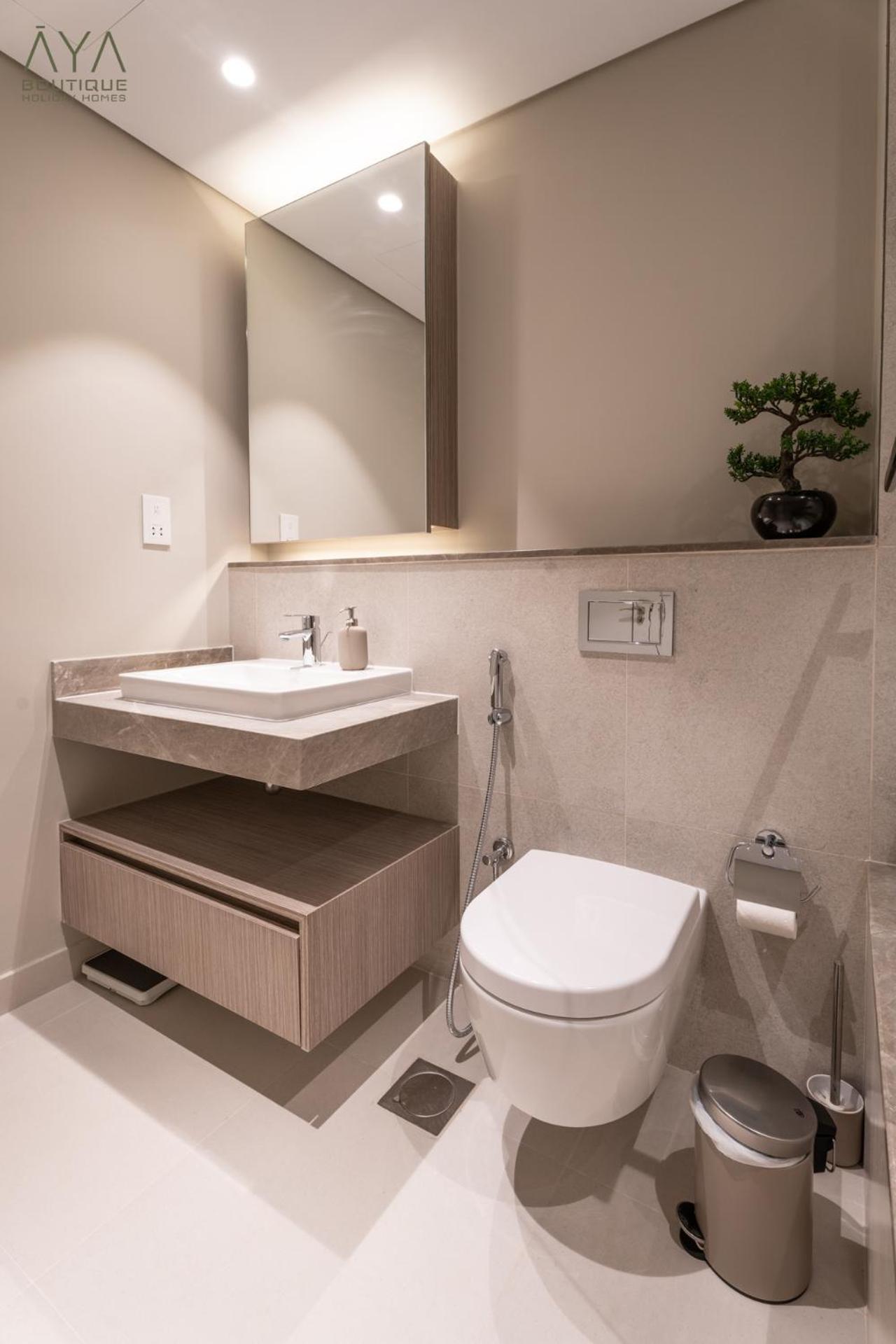 अपार्टमेंट Elegant Luxury With Stunning Views In Creek Harbour Dubai