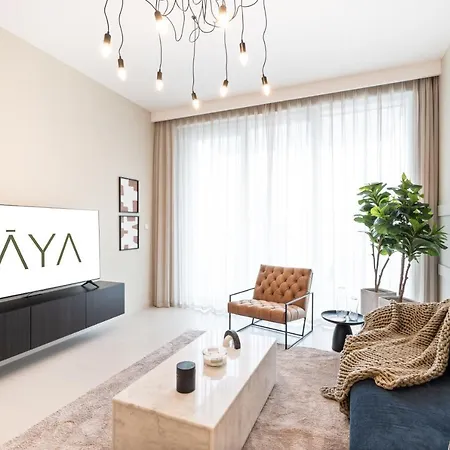 Elegant Luxury Apartment With Stunning Lake Views In Dubai Creek Harbour Esterno foto
