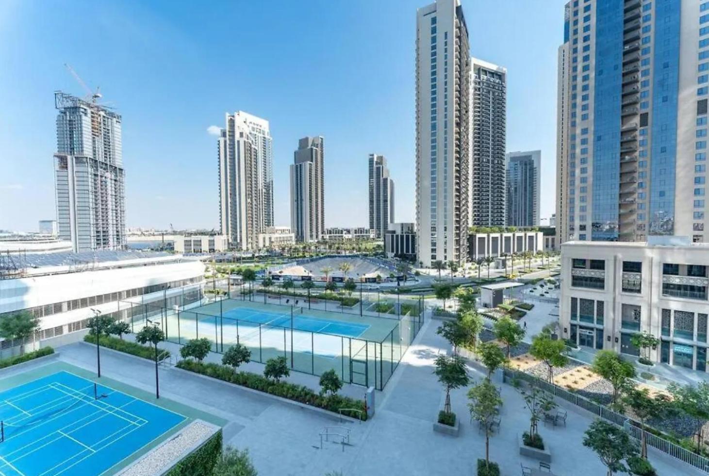 شقة Elegant Luxury With Stunning Views In Creek Harbour